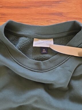 Universal Thread Men's Crewneck Sweatshirt in Bluish Green XXL